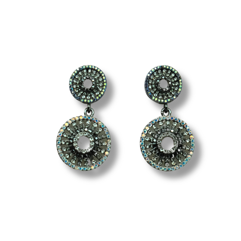 Double Disc Earrings