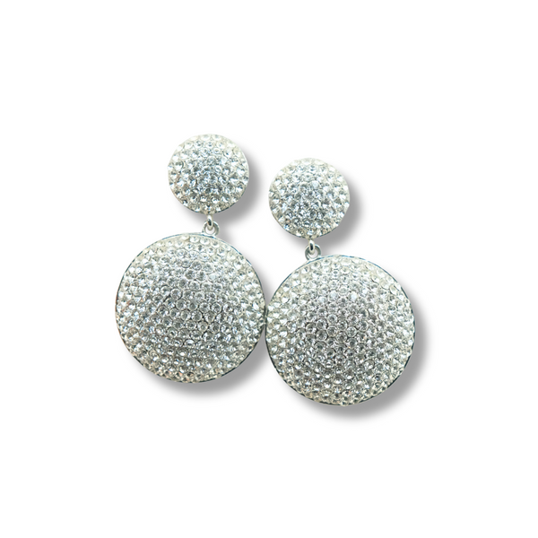 Large Disc Earrings