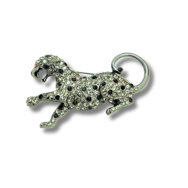 Vintage Style Leopard Brooch