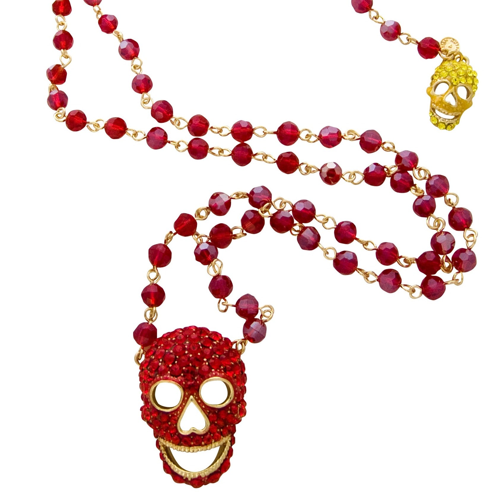 Buy Skull Beads Metal 4/8'' X 3/8'' Online in India - Etsy