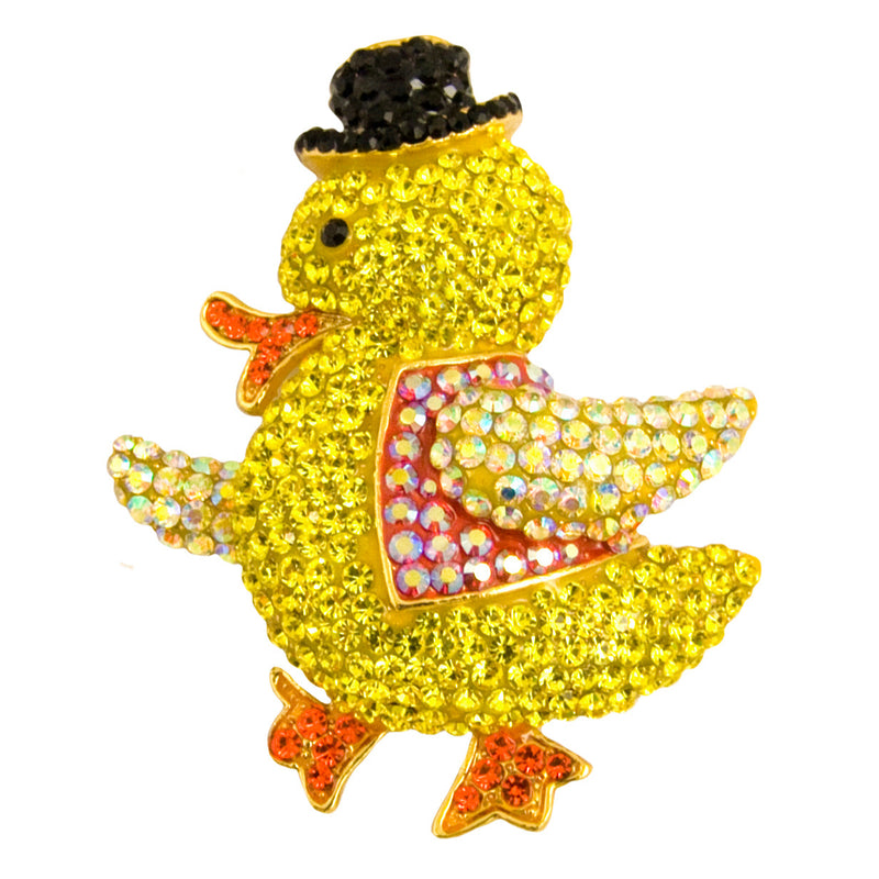 Gentleman Duck Brooch