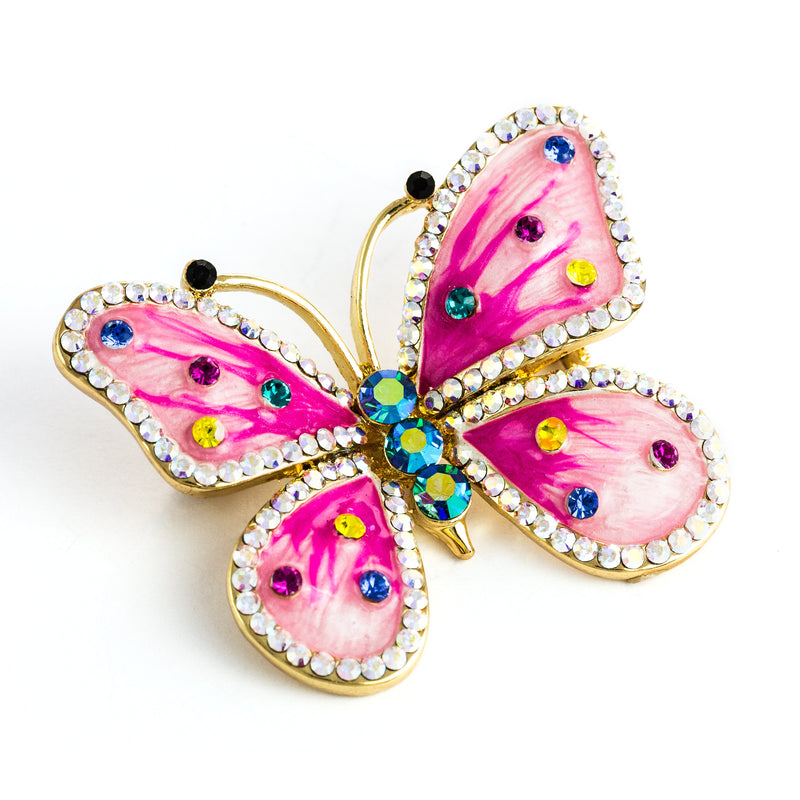 Flying Butterfly Brooch