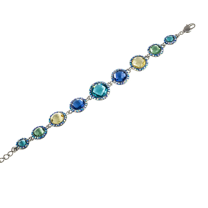 Crystal Discs Bracelet