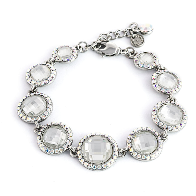 Crystal Discs Bracelet