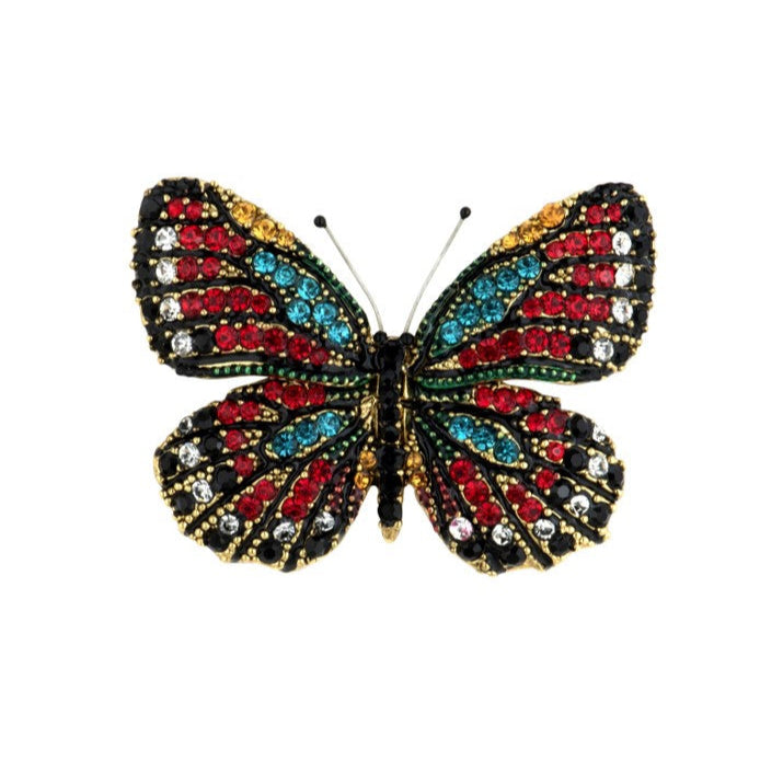 Antique Style Butterfly Brooch