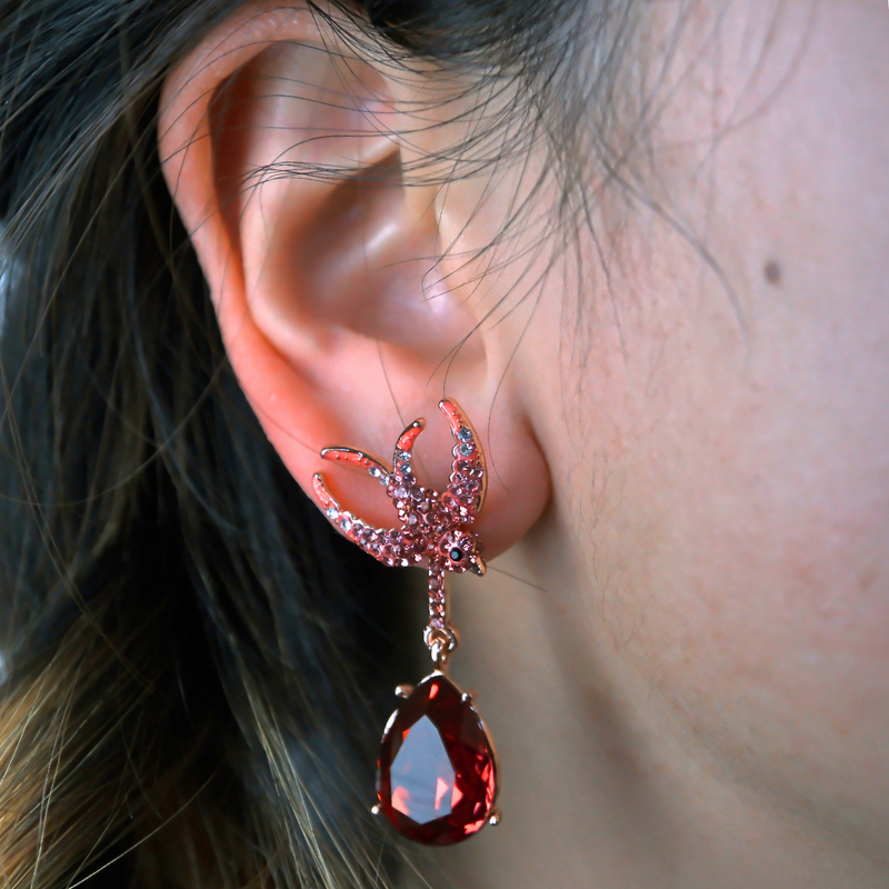 Flying Swallow Earrings