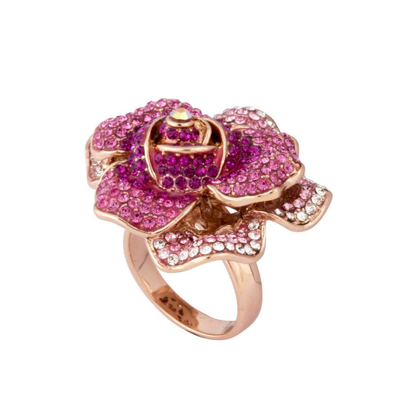 Crystal Rose Ring