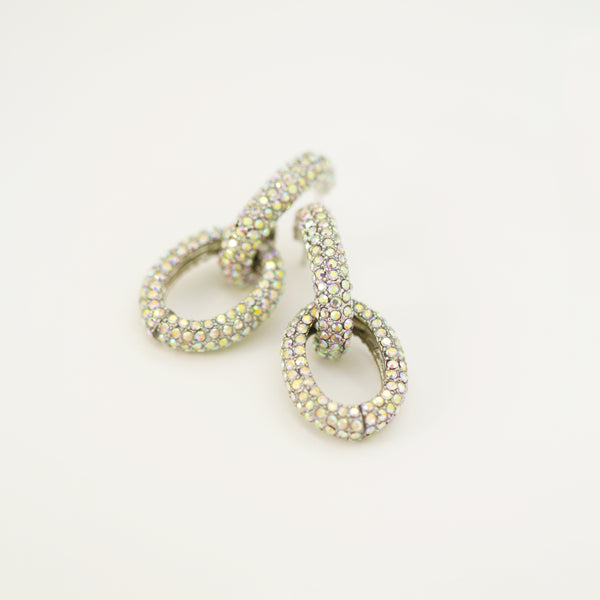 Crystal Link Earrings