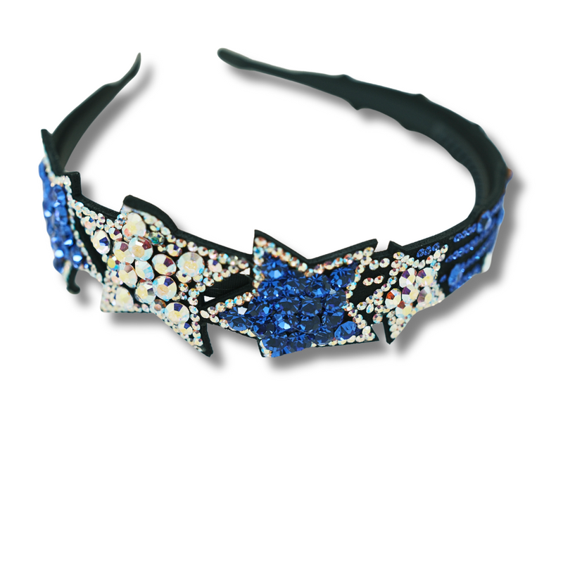 Multi Crystal Stars Headband