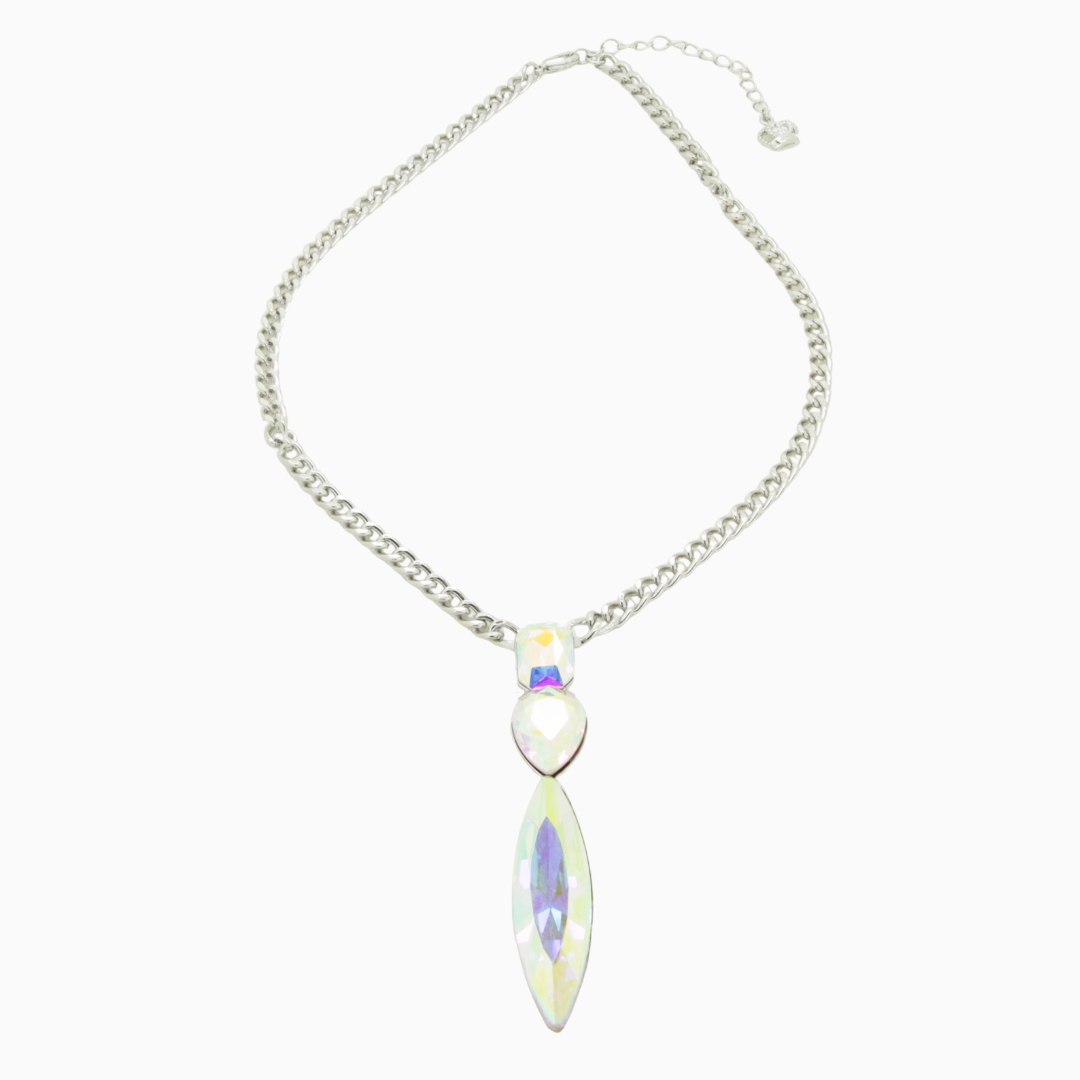 Three Crystal Drop Necklace – Butler & Wilson