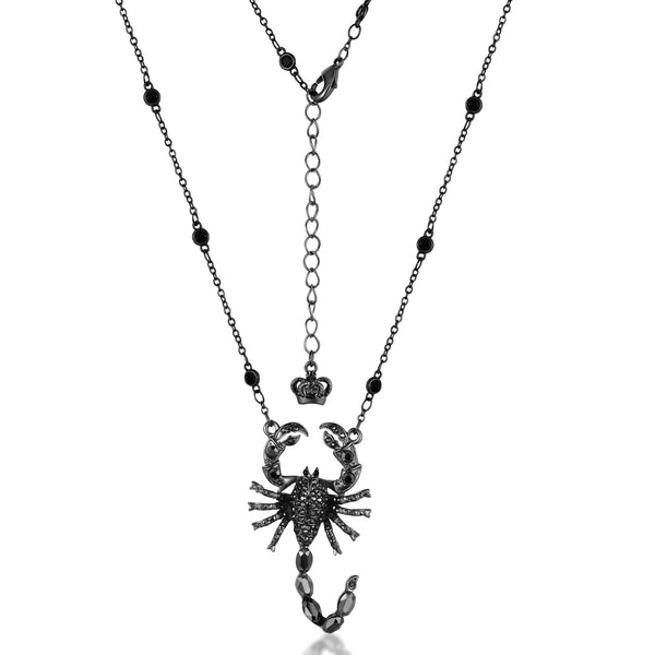 Crystal Scorpion Necklace