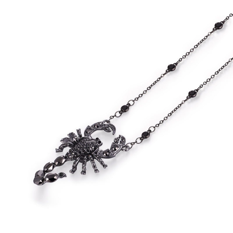 Crystal Scorpion Necklace