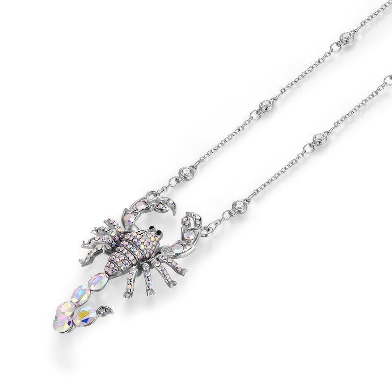 Crystal Scorpion Necklace