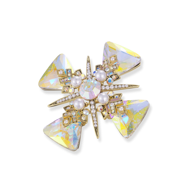 Four Point Medal Brooch