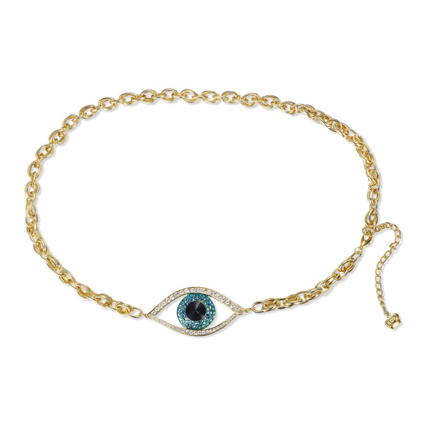 Large Crystal Eye Belt