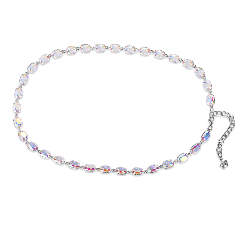 Iridescent Crystal Belt