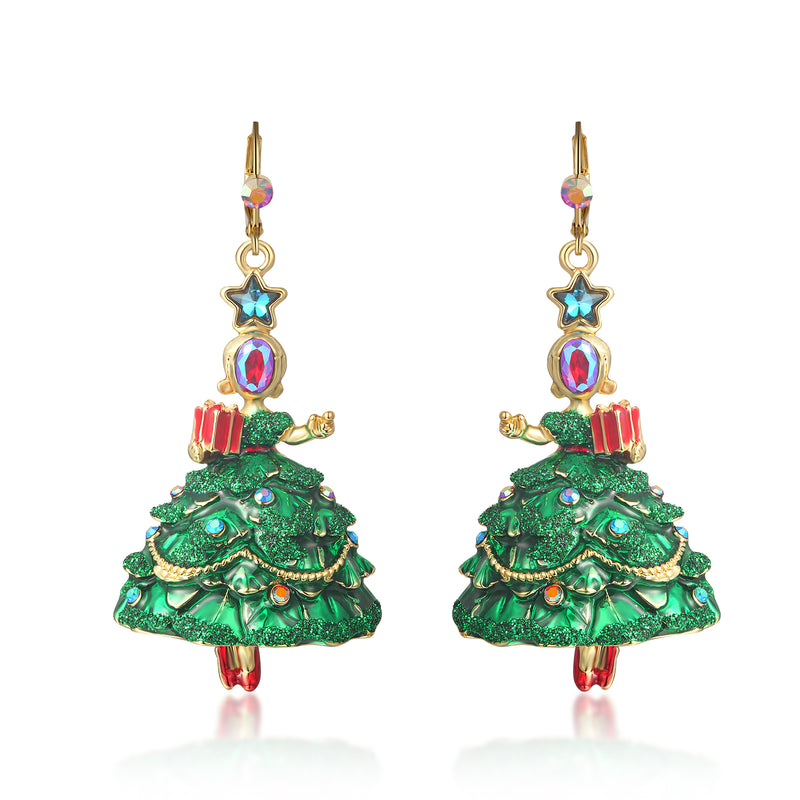 Christmas Ballerina Earrings