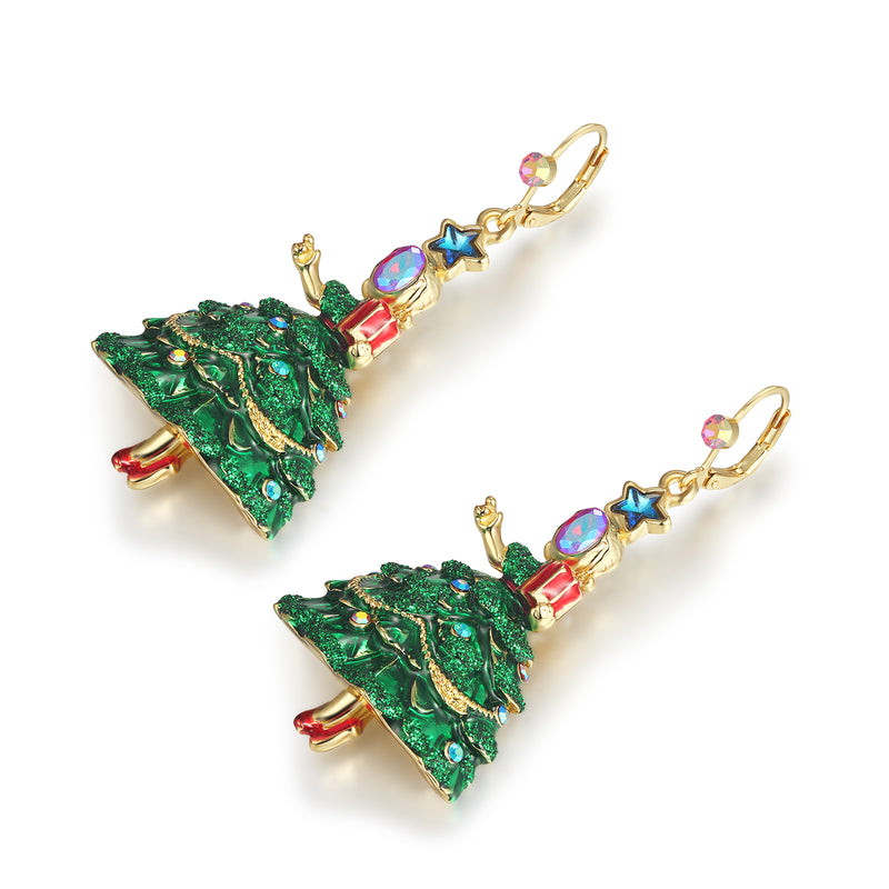 Christmas Ballerina Earrings