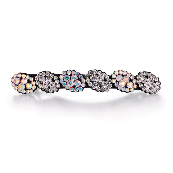 Crystal Ovals French Hairclip