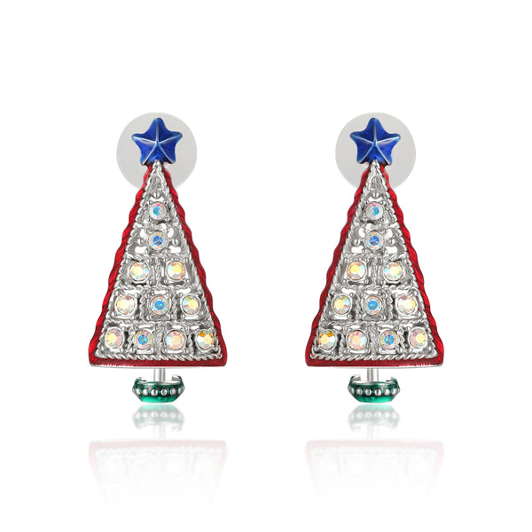 Christmas Tree Stud Earrings