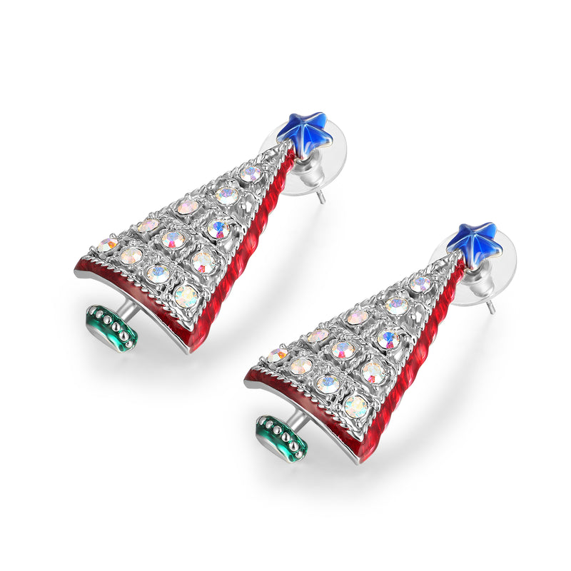 Christmas Tree Stud Earrings