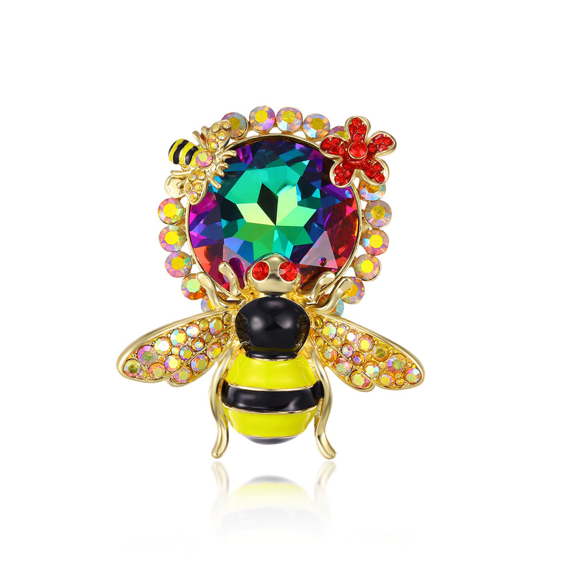 Royal Bumble Bee Brooch