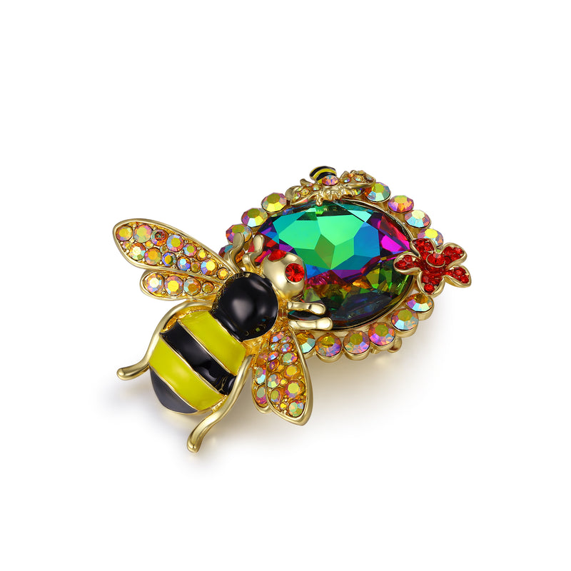 Royal Bumble Bee Brooch