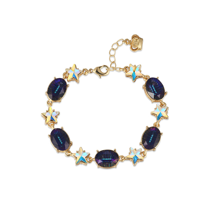 Celestial Crystal Stars Bracelet