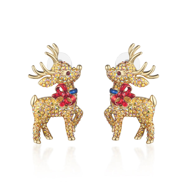 Festive Reindeer Earrings