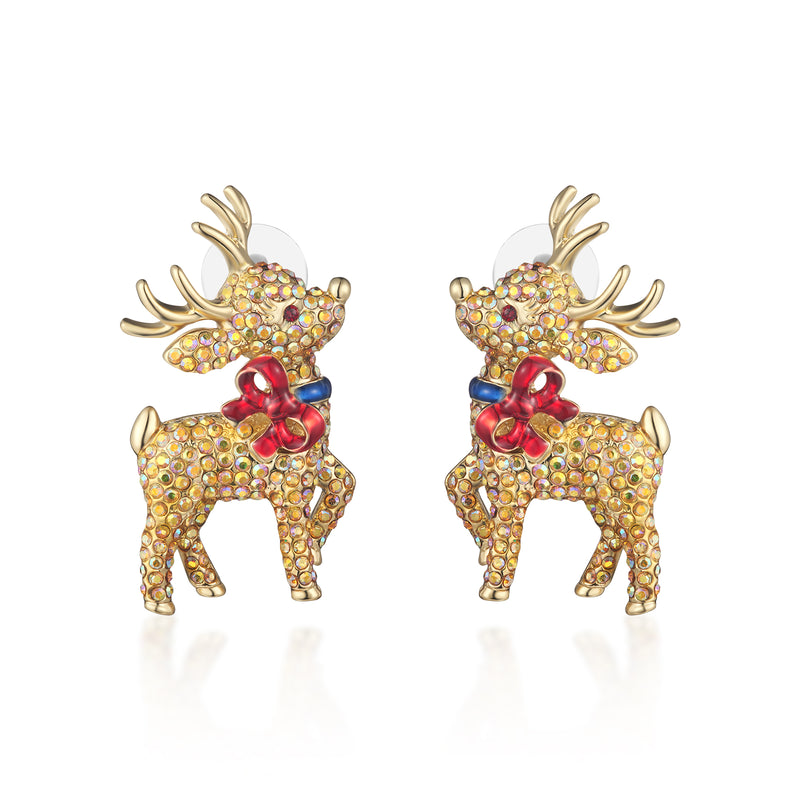 Festive Reindeer Earrings