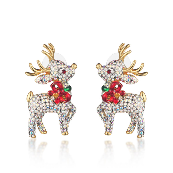 Festive Reindeer Earrings