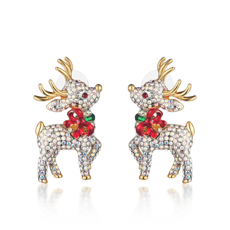 Festive Reindeer Earrings