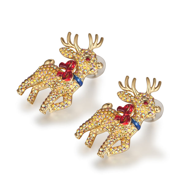 Festive Reindeer Earrings