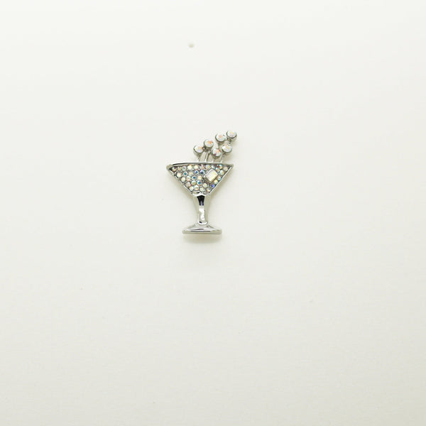 Mini Champagne Glass Pin