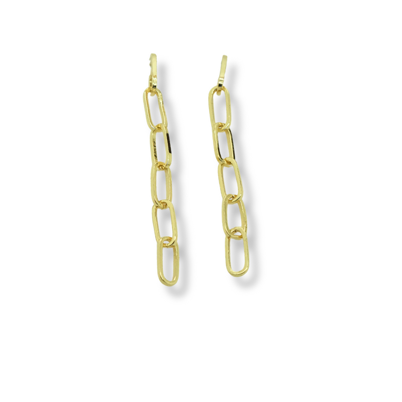 Five Drop Link Earrings