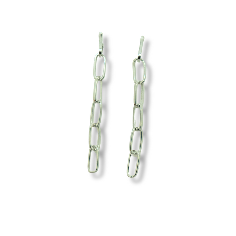 Five Drop Link Earrings