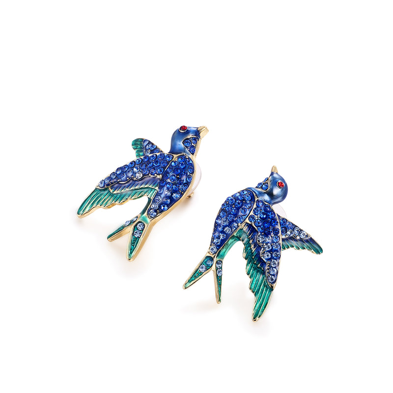 Swooping Swallow Earrings