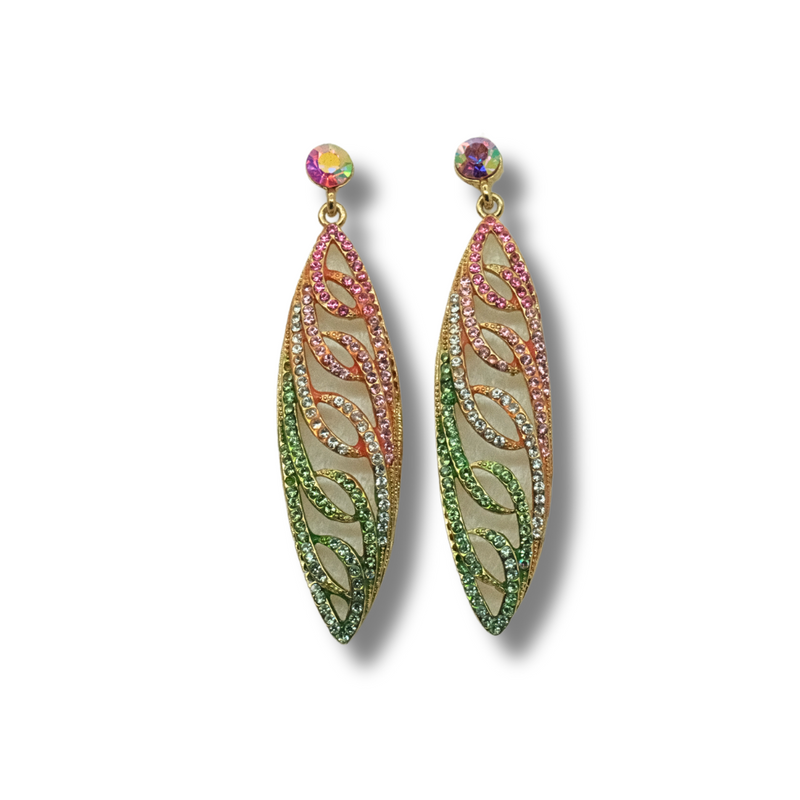 Leaf Twist Earrings