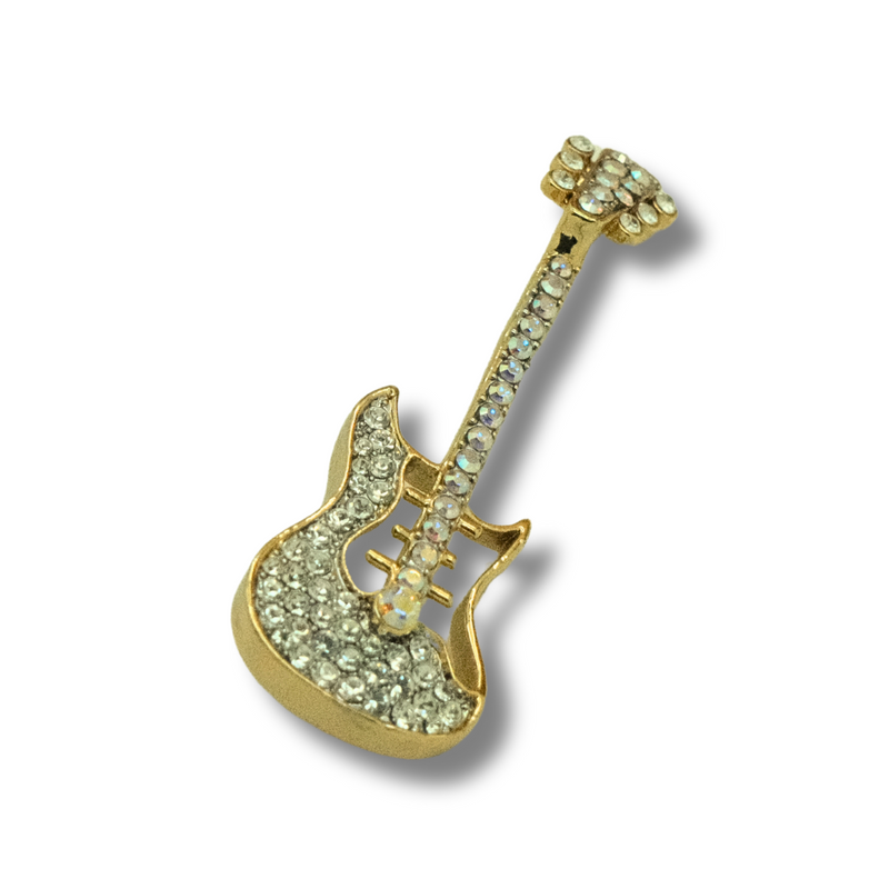 Rock Guitar Brooch