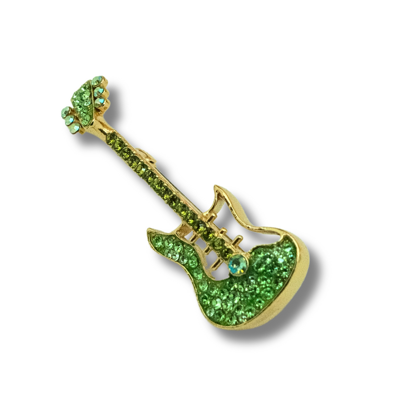 Rock Guitar Brooch