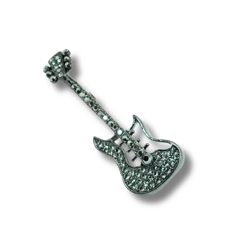 Rock Guitar Brooch