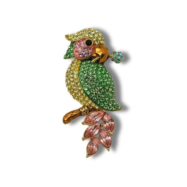 Parrot Brooch