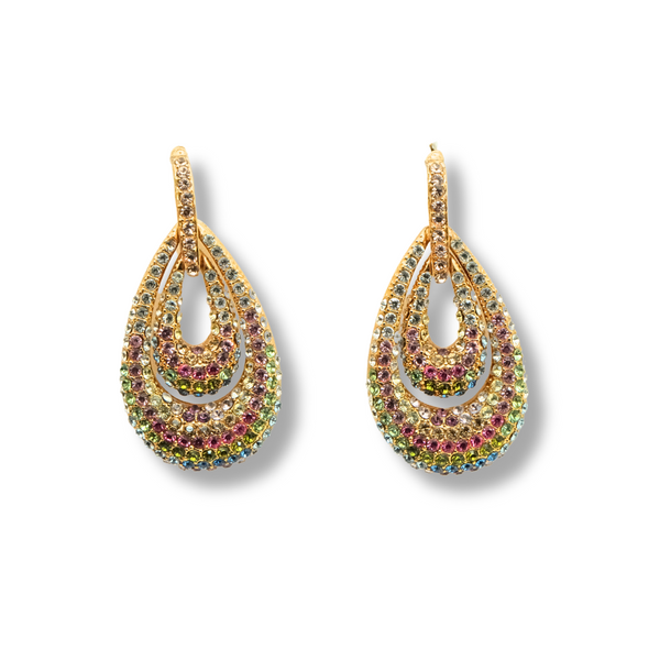 Pastel Teardrop Earrings