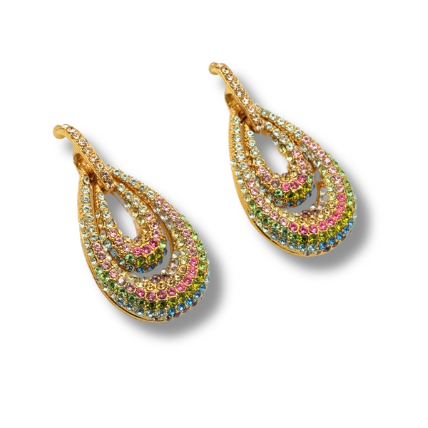 Pastel Teardrop Earrings