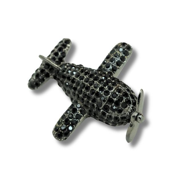 Propeller Plane Brooch