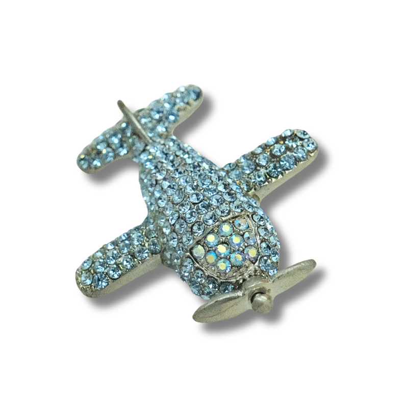 Propeller Plane Brooch