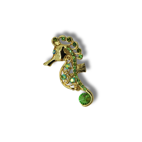 Baby Seahorse Brooch