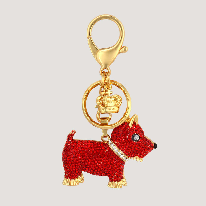 Scottie Dog Keyring